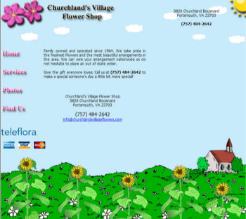 Churchland's Village Flower Shop