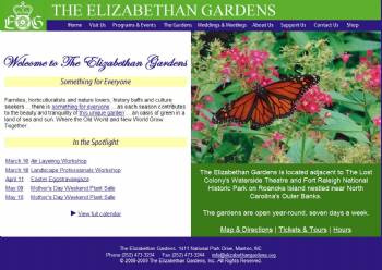 The Elizabethan Gardens