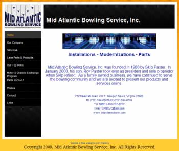 Mid Atlantic Bowling Services