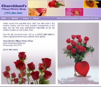 Churchland's Village Flower Shop